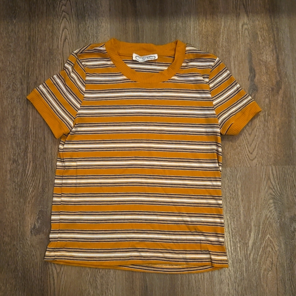 Yellow Striped T-shirt